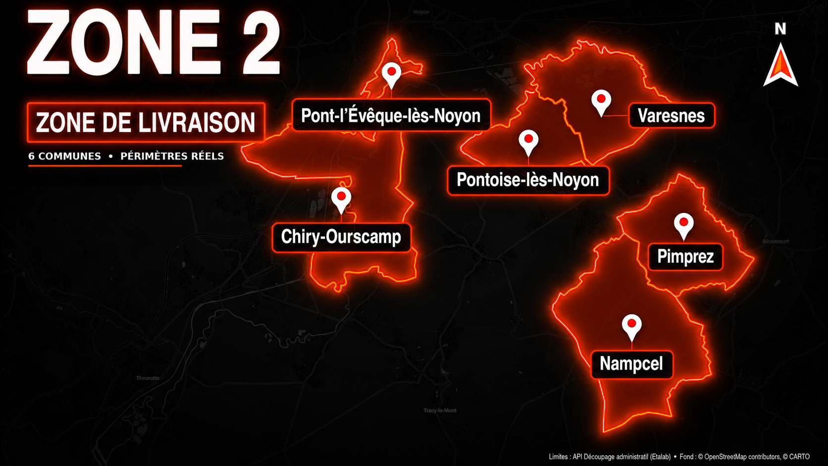 Zone 2 Livraison